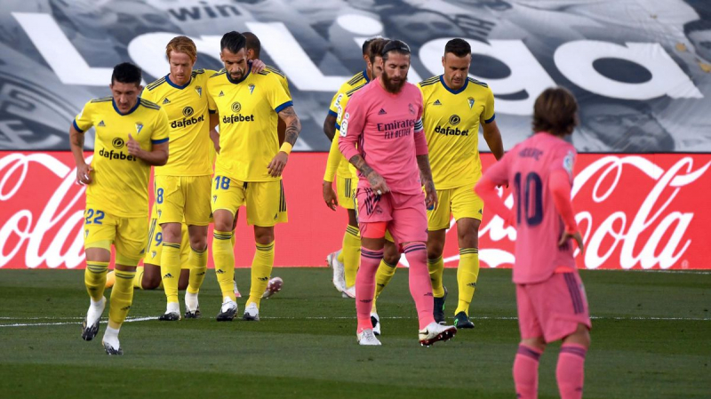 ريال مدريد يخسر أمام قادش بهدف نظيف بالليجا