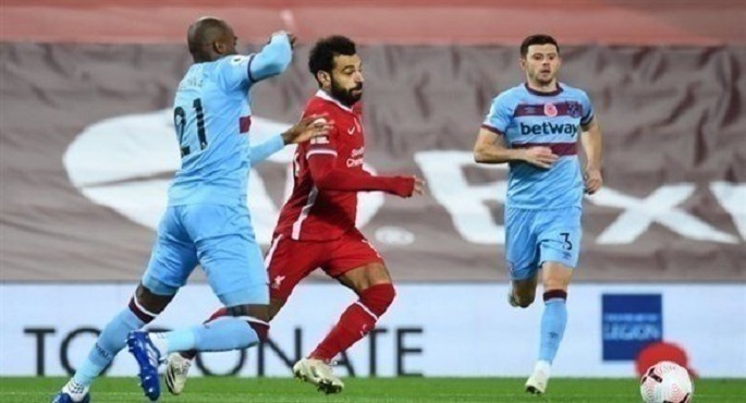 محمد صلاح يقود ليفربول للفوز على وست هام يونايتد 2-1 بالدوري الإنجليزي