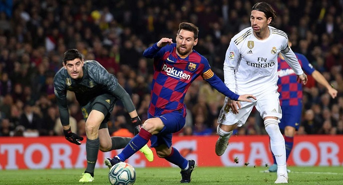 برشلونة يواجه ريال مدريد اليوم فى كلاسيكو الأرض