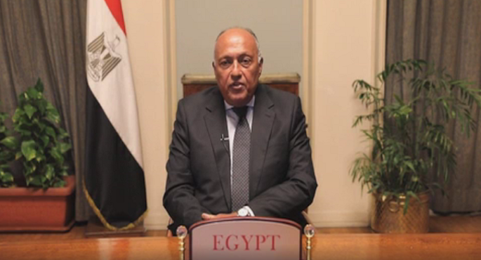 وزير الخارجية يؤكد ضرورة تضافر جهود حركة عدم الانحياز لمكافحة الإرهاب