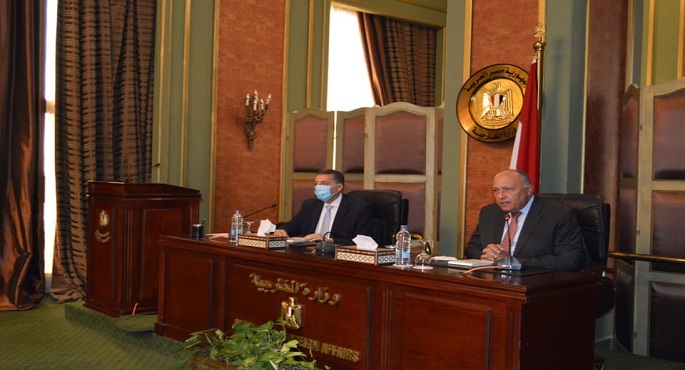 بالصور.. شكري يوجه بتكثيف التحرك الدبلوماسي دفاعا عن الموقف المصري تجاه التحديات الإقليمية والدولية
