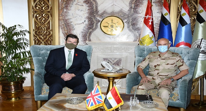 رئيس الأركان يلتقي وزير الدولة للقوات المسلحة البريطانية