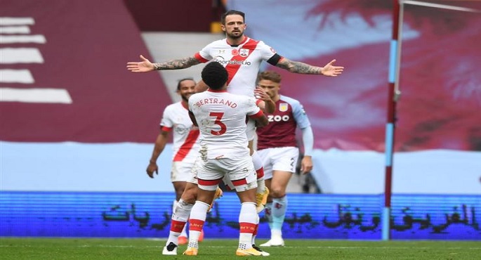 ساوثهامبتون يحقق انتصارا مثيرا على أستون فيلا 4-3 في الدوري الإنجليزي