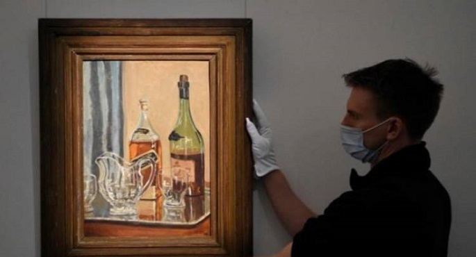 فى مزاد علنى .. طرح لوحة رسمها تشرشل بـ 250 ألف جنيه إسترلينى