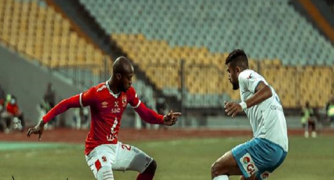الأهلي يتأهل إلى نصف نهائي كأس مصر بالفوز على أبو قير للأسمدة 2- 1