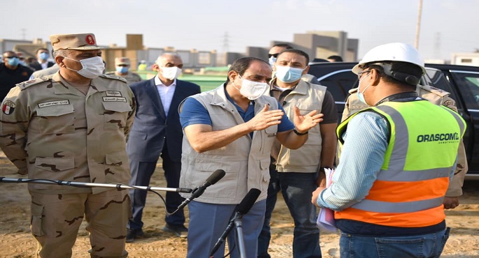 بالصور.. الرئيس السيسي يتفقد مدينة مصر الدولية للألعاب الأوليمبية بالعاصمة الإدارية الجديدة