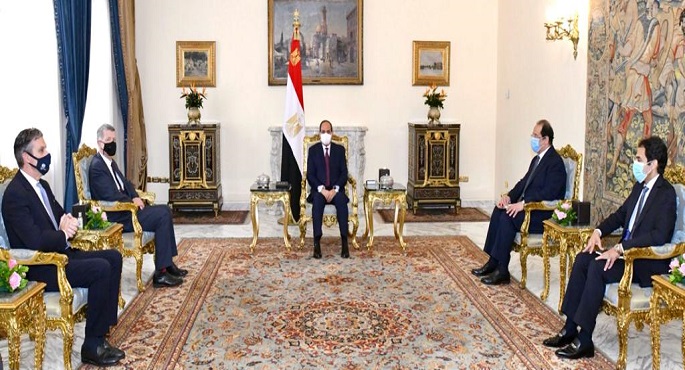 الرئيس السيسي يبحث مع رئيس المخابرات البريطانية سبل تعزيز التعاون في مختلف المجالات