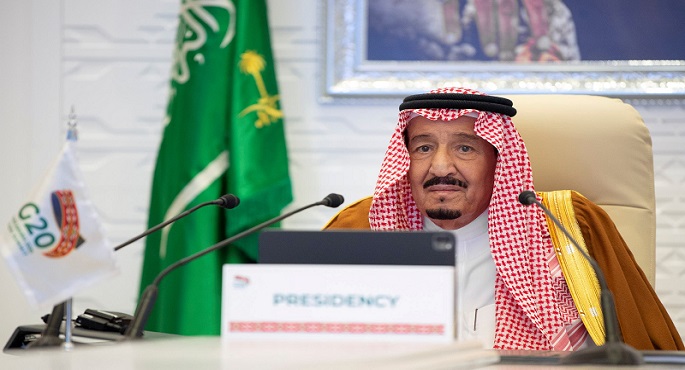 العاهل السعودي: التعاون الدولي والعمل المشترك هو السبيل الأمثل لتجاوز الأزمات
