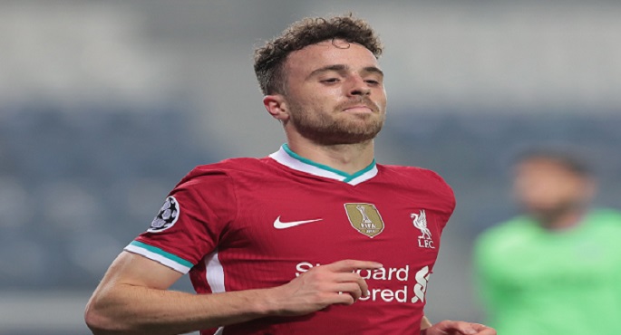 دييجو جوتا مهاجم ليفربول يفوز بجائزة لاعب الأسبوع في دوري أبطال أوروبا