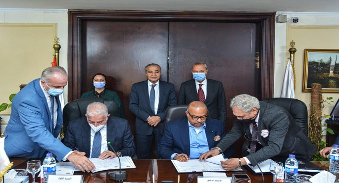 بالصور .. بروتوكول تعاون بين وزارة التموين ومحافظة جنوب سيناء لإنشاء منطقة لوجستية تجارية بمدينة الطور