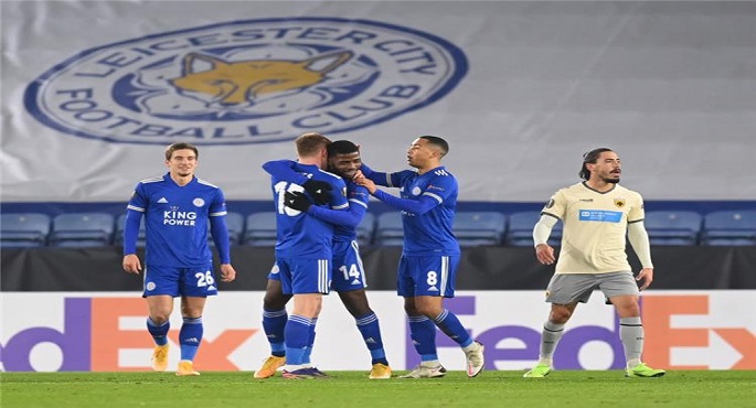 ليستر سيتي يهزم آيك بهدفين دون رد في الدوري الأوروبي