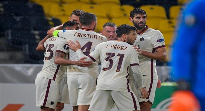 روما يفوز على يونج بويز.. وتعادل نابولي مع زد ألكمار في الدوري الأوروبي