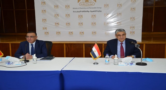 وزير الكهرباء يبحث مع نظيره العراقي سبل دعم وتعزيز التعاون المشترك في مجال الطاقة