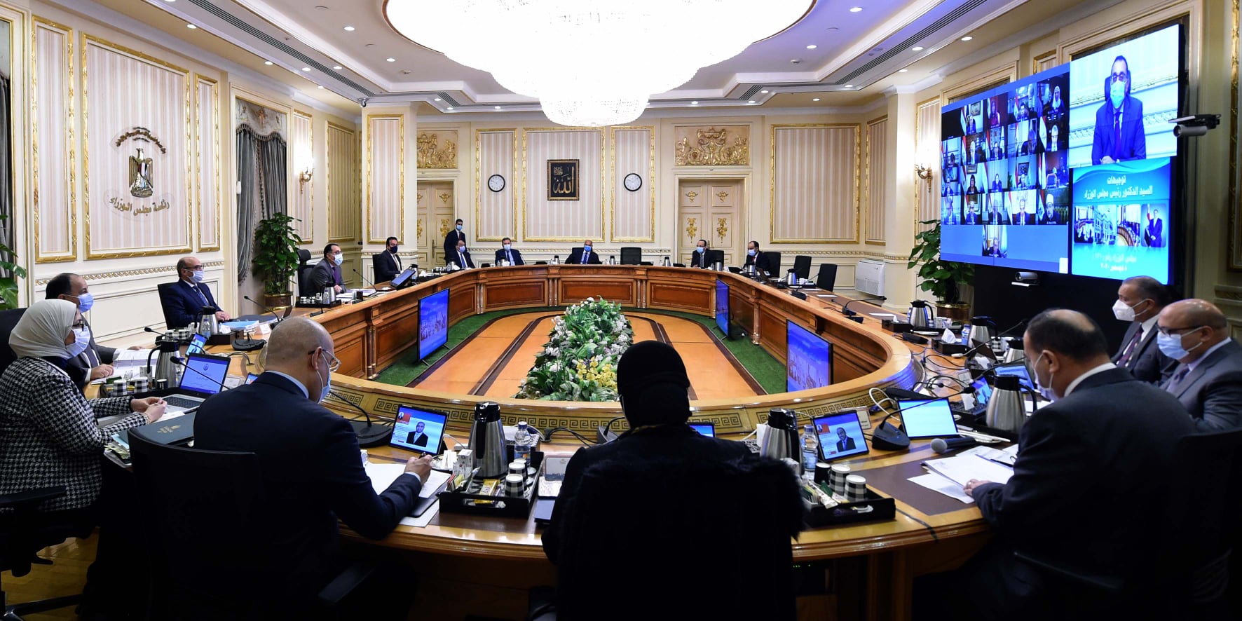 خلال اجتماع مجلس الوزراء.. وزيرة الصحة تستعرض موقف مواجهة فيروس “كورونا”