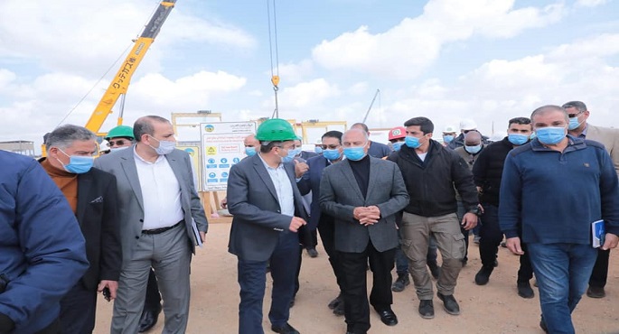 بالصور .. وزير النقل يتابع أعمال تنفيذ مونوريل السادس من أكتوبر