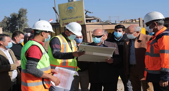 بالصور.. وزير النقل يتفقد أعمال التطوير والصيانة الشاملة للطريق الدائري حول القاهرة الكبرى بطول 106كم