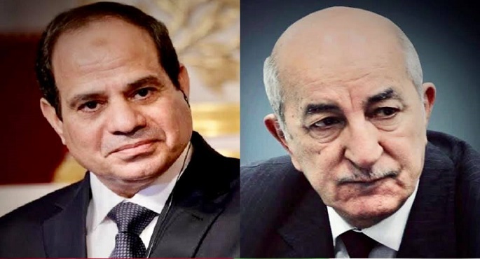 الرئيس السيسي يهنئ الرئيس الجزائري لتعافيه من فيروس كورونا