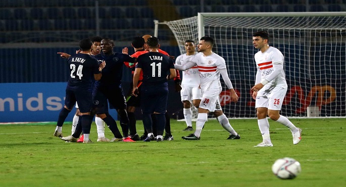تعادل بيراميدز والزمالك 1/1 في الدوري الممتاز