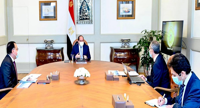 السيسي يوجه بتعزيز استخدام أحدث التقنيات والمعايير العالمية لتنفيذ مشروعات قطاع الاتصالات وتكنولوجيا المعلومات