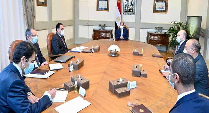 الرئيس السيسي يبحث سبل تعزيز استثمارات مجموعة “فودافون” العالمية في مصر