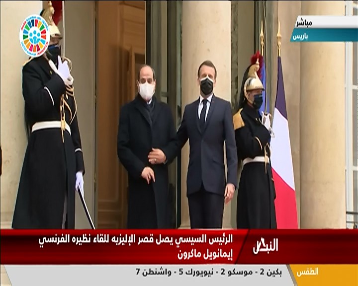 فترة مفتوحة عن قمة السيسي وماكرون في باريس