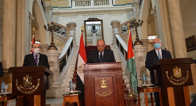 بالفيديو والصور .. مصر والأردن وفلسطين تؤكد العمل على إطلاق تحرك فاعل لاستئناف مفاوضات جادة لإنهاء جمود عملية السلام