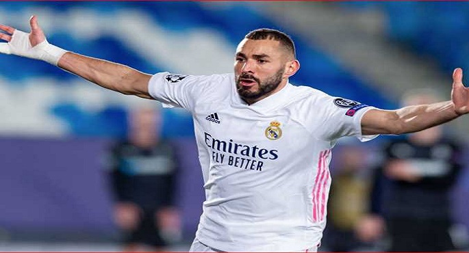 ثنائية بنزيمة تصعد بريال مدريد لدور الـ16 بدوري الأبطال