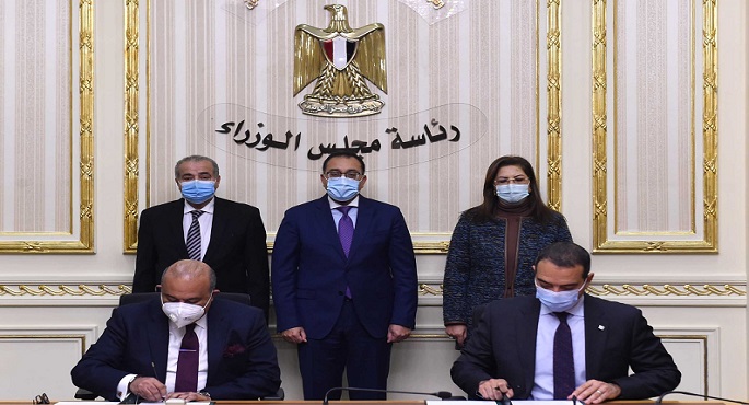 رئيس الوزراء يشهد توقيع بروتوكول تعاون بين جهاز تنمية التجارة الداخلية وصندوق مصر السيادي