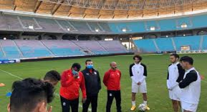 منتخب مصر للشباب يختتم استعداداته لمواجهة نظيره التونسي في بطولة شمال إفريقيا لكرة القدم