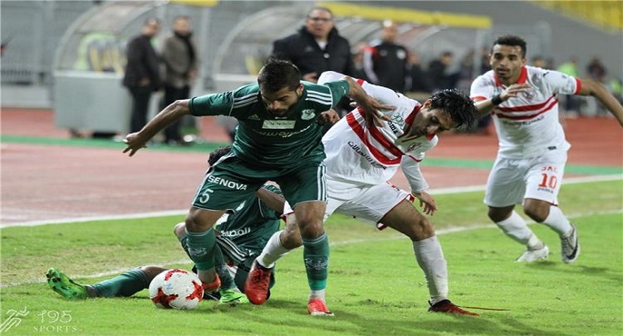 مواجهة قوية بين الزمالك والمصرى البورسعيدي اليوم على ستاد برج العرب