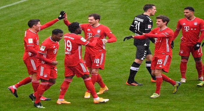 بايرن ميونخ يبتعد بصدارة الدوري الألماني بفوز صعب على فرايبورج