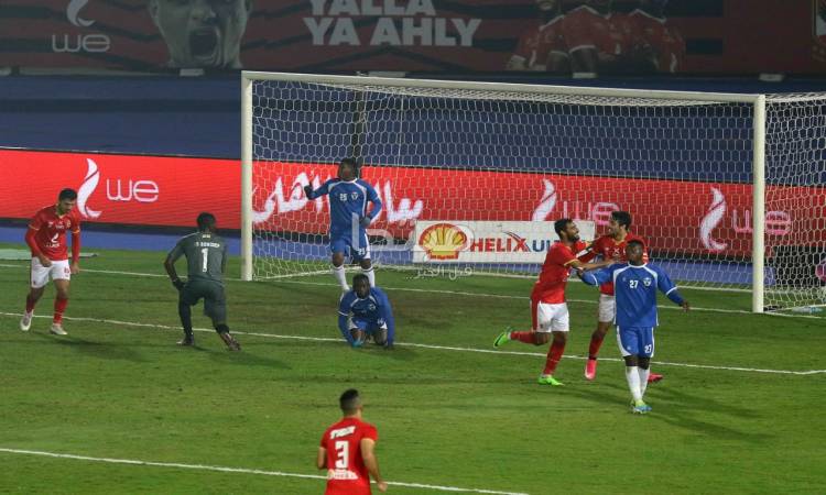 الأهلى يعبر إلى مجموعات دورى الأبطال برباعية نظيفة أمام سونيديب