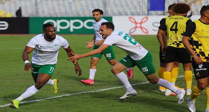 المصري يفوز على وادي دجلة بثلاثية في الدوري