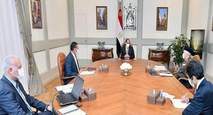 الرئيس السيسي يستعرض أعمال وأنشطة صندوق تكريم الشهداء