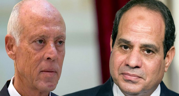 الرئيس السيسي يجري اتصالاً بنظيره التونسي للاطمئنان على صحته