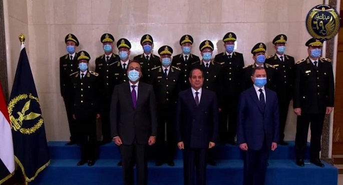 الرئيس السيسي يترأس اجتماع المجلس الأعلى للشرطة