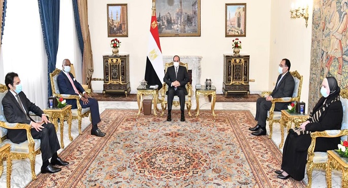 الرئيس السيسي يؤكد دعم مصر الكامل لأنشطة وعمل اتفاقية منطقة التجارة الحرة القارية الأفريقية