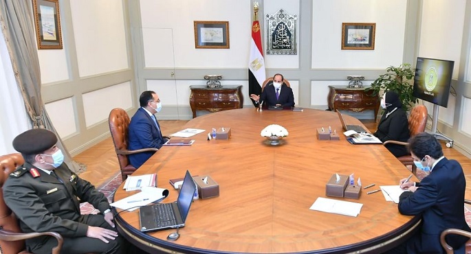 الرئيس السيسي يوجه بتوفير جميع الإمكانات  اللازمة لمدينة الروبيكي لتصبح نموذجا للمناطق الصناعية المتخصصة