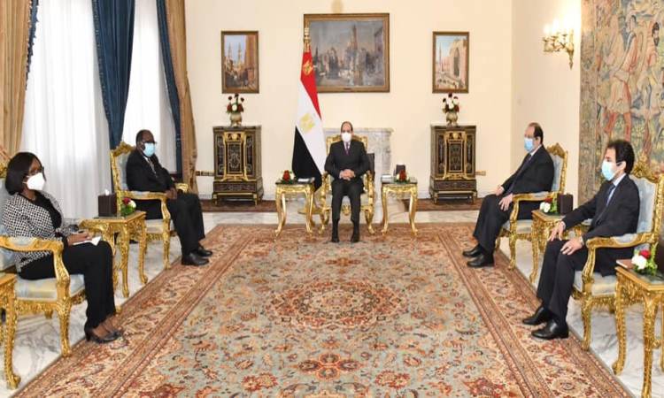 السيسي: العلاقات المصرية الغانية نموذجا للبناء والتعاون