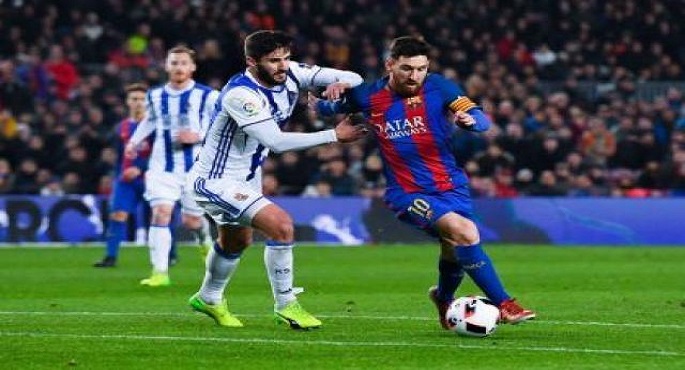 برشلونة يواجه الليلة ريال سوسيداد في نصف نهائى السوبر الاسبانى