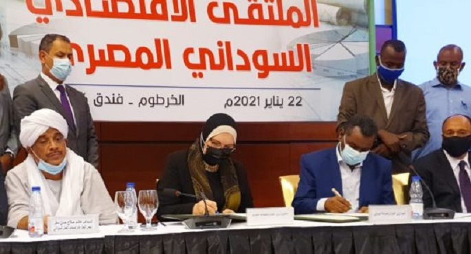 مصر والسودان توقعان مذكرة تفاهم للنهوض بقطاع المشروعات الصغيرة والتراثية