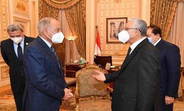 بالصور.. جبالى وأبو الغيط يستعرضان تطورات الأوضاع والتحديات بالعالم العربى