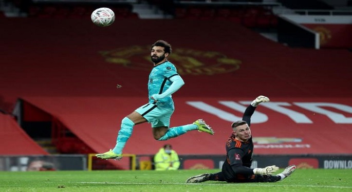 مانشستر يونايتد يقصي ليفربول من كأس الاتحاد الإنجليزي رغم ثنائية محمد صلاح