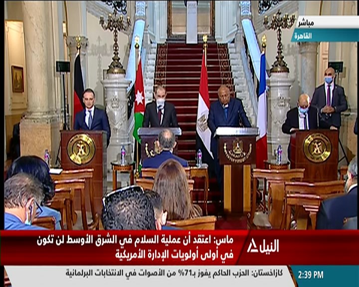 بالفيديو.. شكري: لا سبيل لتحقيق السلام بالمنطقة إلا بالتوصل لحل عادل وشامل للقضية الفلسطينية