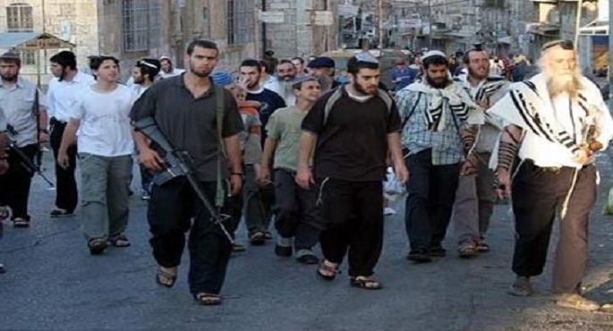 مستوطنون يهاجمون قرية سوسيا الفلسطينية