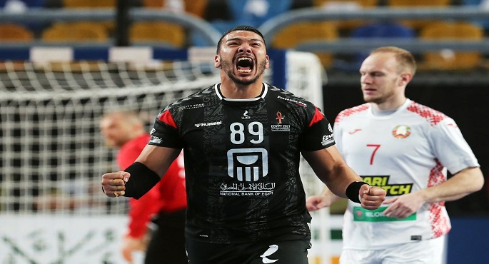 منتخب مصر يتفوق على بيلاروسيا ويمهد طريقه لربع النهائي بمونديال اليد