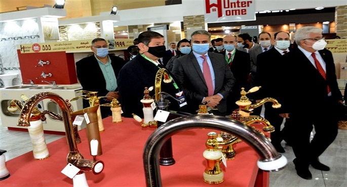 افتتاح فعاليات الدورة الثامنة للمعرض الرسمي للسيراميك والبورسلين والأدوات الصحية «CERAMICA MARKET»