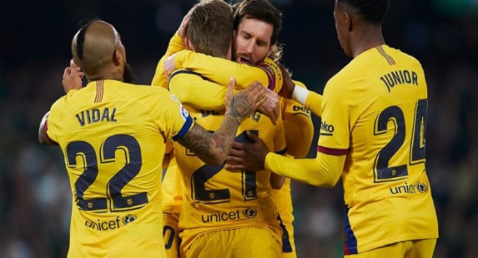 برشلونة يبحث عن ريمونتادا جديدة ضد إشبيلية فى كأس ملك إسبانيا