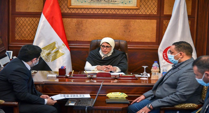 بالصور.. وزيرة الصحة: ميكنة 100% من الخدمات التي تقدمها الوزارة للمواطنين تمهيدا للانتقال للعاصمة الإدارية الجديدة