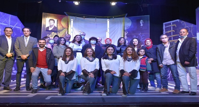 وزيرة الثقافة ورئيسة القومي للمرأة تشهدان جنه هنا بمسرح أوبرا ملك